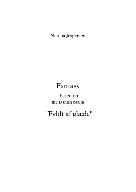 Fyldt af glæde (Fantasy)