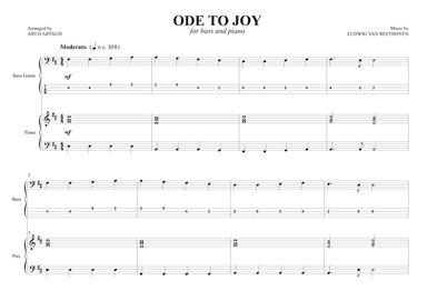 Ode to Joy (arr. Art.o Artaud)