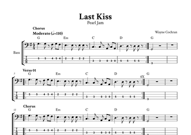 Last Kiss (arr. Yuri Noronha)