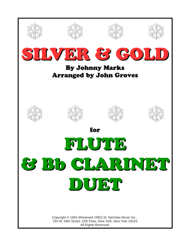 Silver And Gold (arr. John Groves)