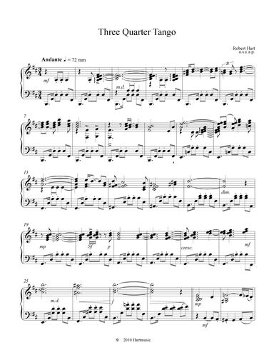 Three Quarter Tango