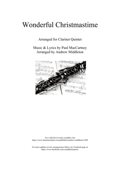 Wonderful Christmastime (arr. Andrew Middleton)