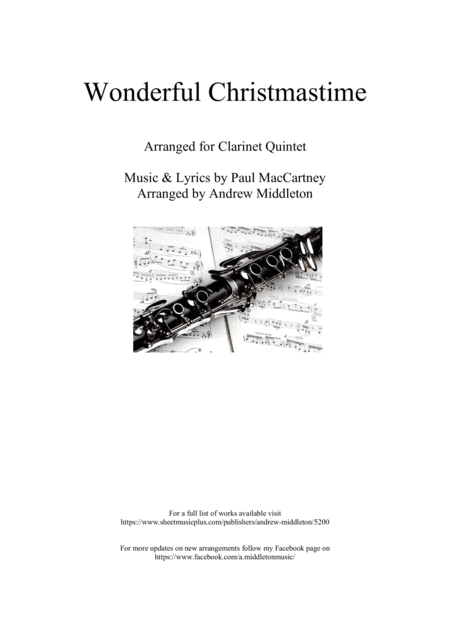Wonderful Christmastime (arr. Andrew Middleton)
