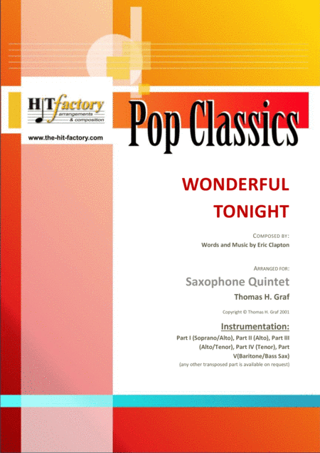 Wonderful Tonight (arr. Thomas H. Graf)
