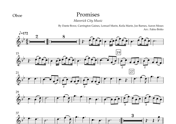Promises (arr. Fabio Britto)