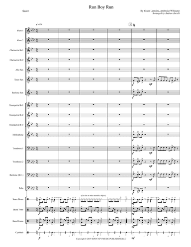 Run Boy Run (arr. Andrew Jacobi)