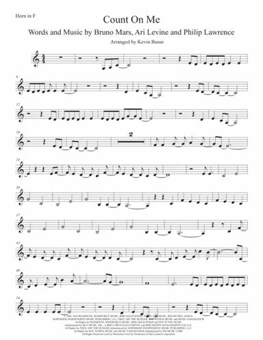 Count On Me (arr. Kevin Busse)