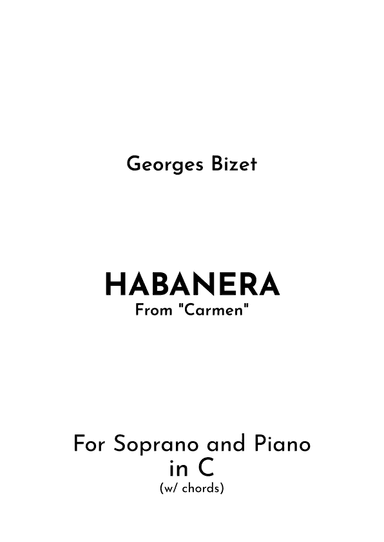 Habanera (arr. Jireh J.)