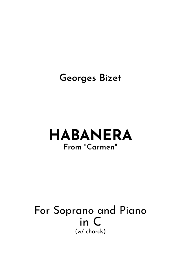 Habanera (arr. Jireh J.)