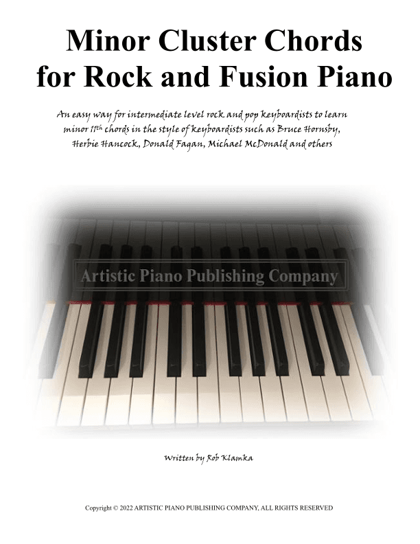 Minor Cluster Chords for Rock and Fusion Piano