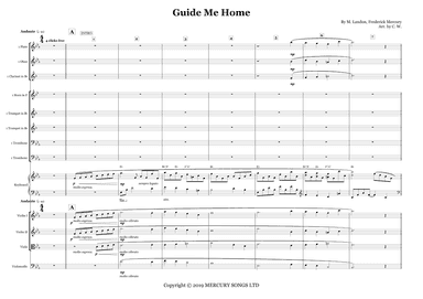 Guide Me Home - How Can I Go On - Score Only (arr. C.W.)