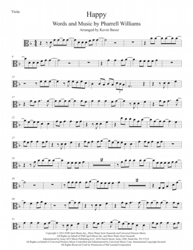 Happy (arr. Kevin Busse)