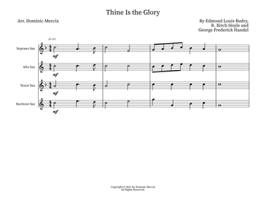 Thine Is the Glory (arr. Dominic Meccia)