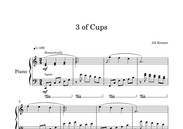 3 of Cups
