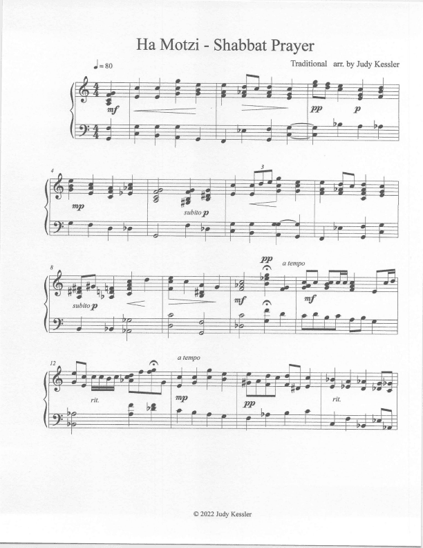 Hamotzi -  Shabbat Prayer