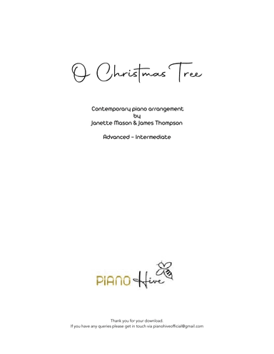 O Christmas Tree (arr. Janette Mason and James Thompson)