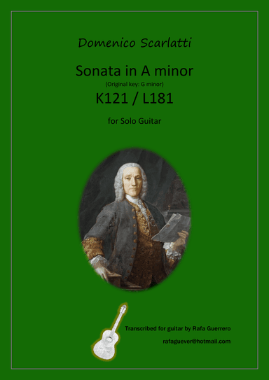 Sonata K121 / L181 (arr. Rafa Guerrero)