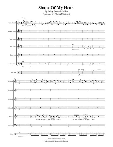 Shape Of My Heart (arr. Manuel Guinand)