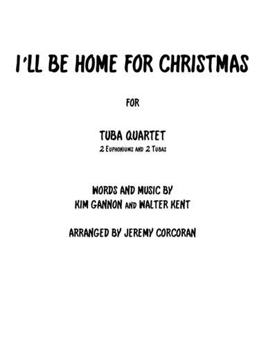 I'll Be Home For Christmas (arr. Jeremy Corcoran)