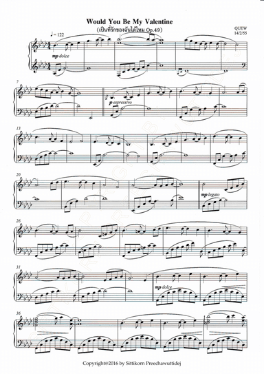 Op.49 Would You Be My Valentine [Dr.QUEW]