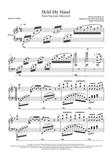 Hold My Hand (arr. Warren & Debby)