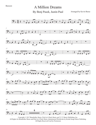 A Million Dreams (arr. Kevin Busse)