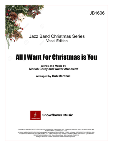 All I Want For Christmas Is You (arr. Bob Marshall)