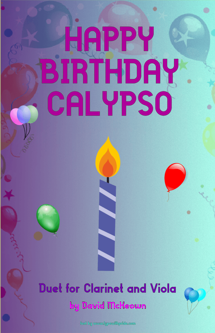 Happy Birthday Calypso, for Clarinet and Viola Duet (arr. David McKeown)