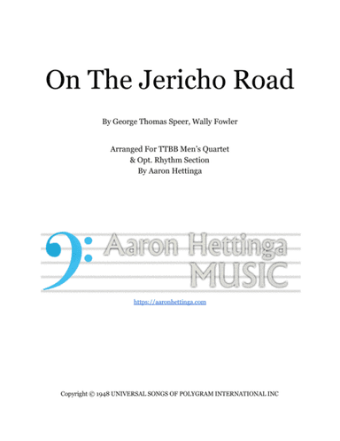 On The Jericho Road (arr. Aaron Hettinga)