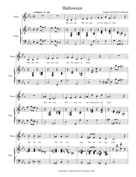 Sophie's Childrens' Songs  (Halloween, Hanukkah, Cricket, Winter-Summer Diamante)