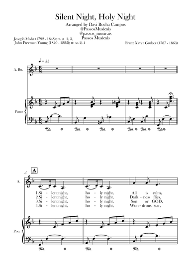 Silent Night, Holy Night (arr. Davi Rocha Campos)