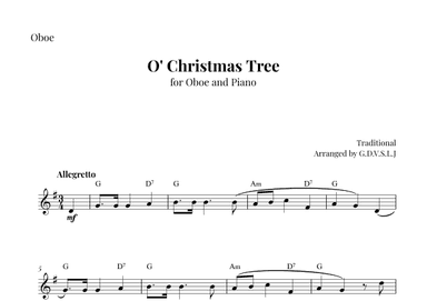 O' Christmas Tree (arr. G.D.V.S.L.J)