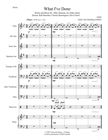 What I've Done (arr. JASZ)