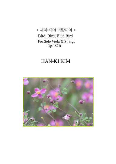 Blue Bird (For Viola and Strings) (arr. Han-Ki Kim)
