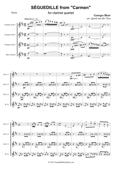 Séguedille from "Carmen" (arr. Sjoerd van der Veen)