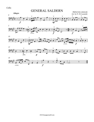 General Saldern (arr. Nick Lacanski)