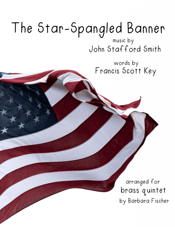 The Star-Spangled Banner - brass quintet (arr. Barbara Fischer)