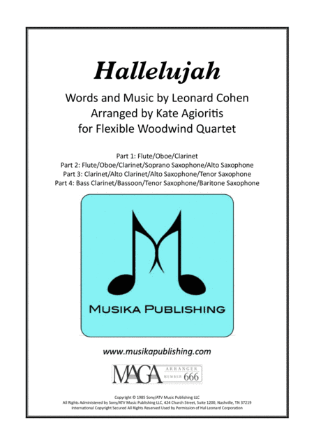 Hallelujah (arr. Kate Agioritis)