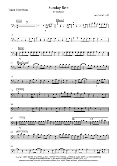 Sunday Best (arr. Matt Luff)