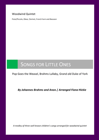 Songs for Little Ones (arr. Fiona Alice Hickie)