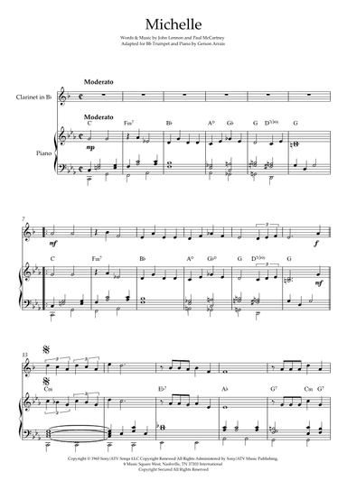 Michelle (arr. Gerson Arrais)