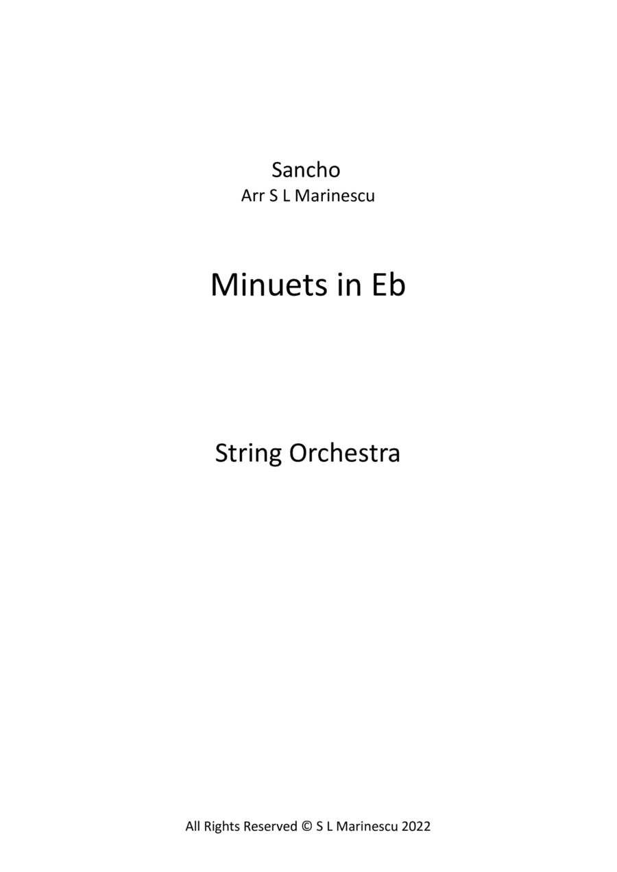Minuets in Eb (arr. S L Marinescu)