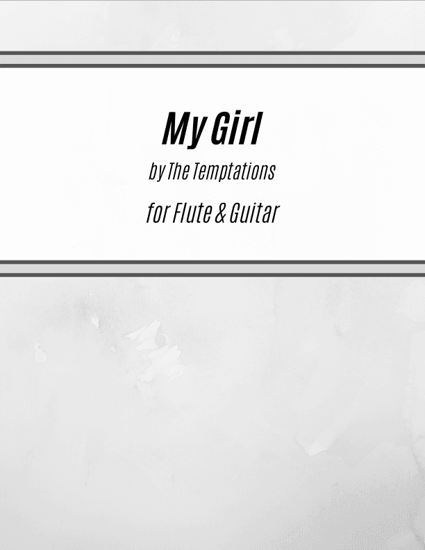My Girl (arr. Kenneth Pasciak)