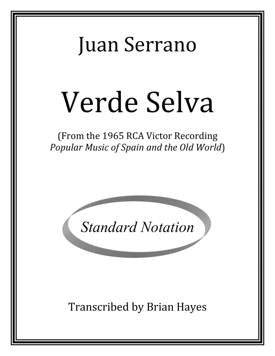 Verde Selva (arr. Brian Hayes)