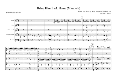 Bring Him Back Home (arr. Paul Moylan)