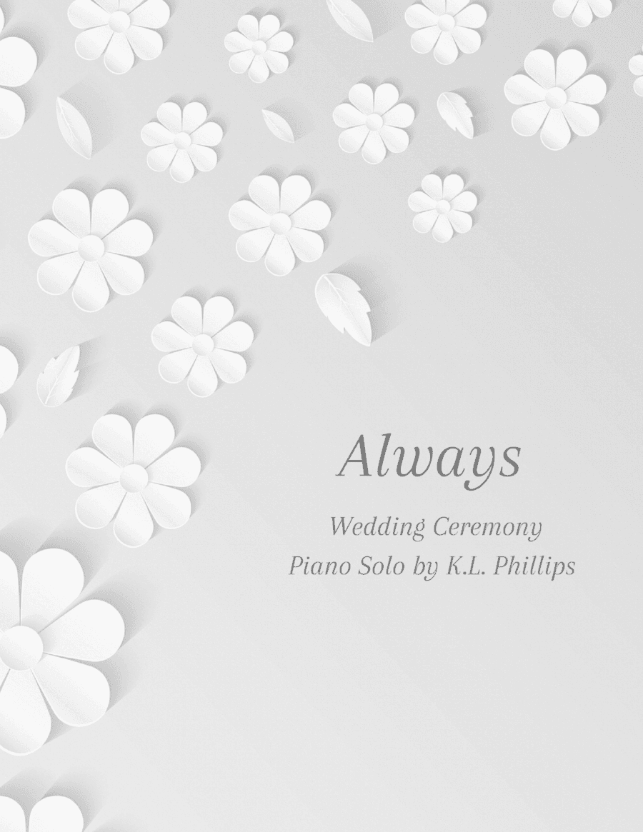 Always - Wedding Ceremony Piano Solo