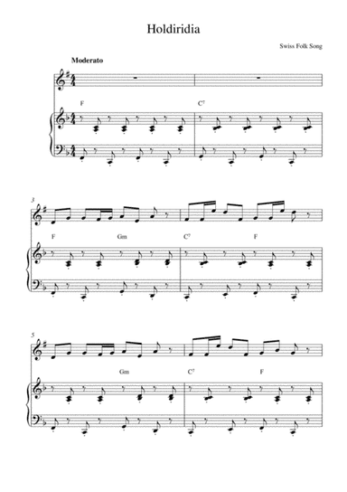 Holdiridia (arr. Kaiesrin Rebecca)
