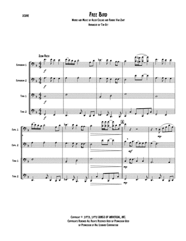 Free Bird (arr. Tim Olt)