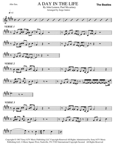 A Day In The Life (arr. Jorge Juárez)
