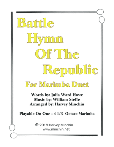 Battle Hymn Of The Republic (arr. Harvey Minchin)